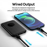 Wholesale Ultra Slim Magnetic Wireless Power Bank Fast Portable Wireless Charging - Compatible with MagSafe iPhone All Qi Devices 4000 mAh (Black)